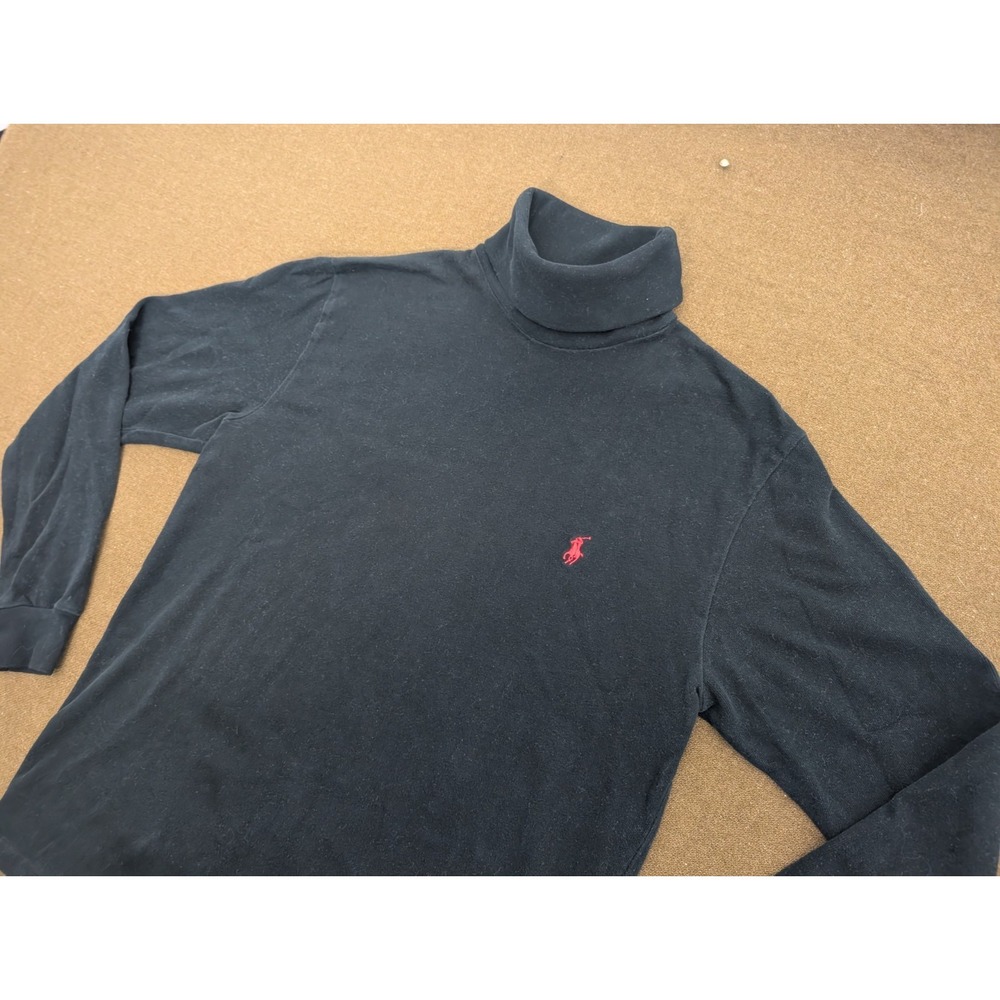Vintage Ralph Lauren Velour Turtleneck Size Medium